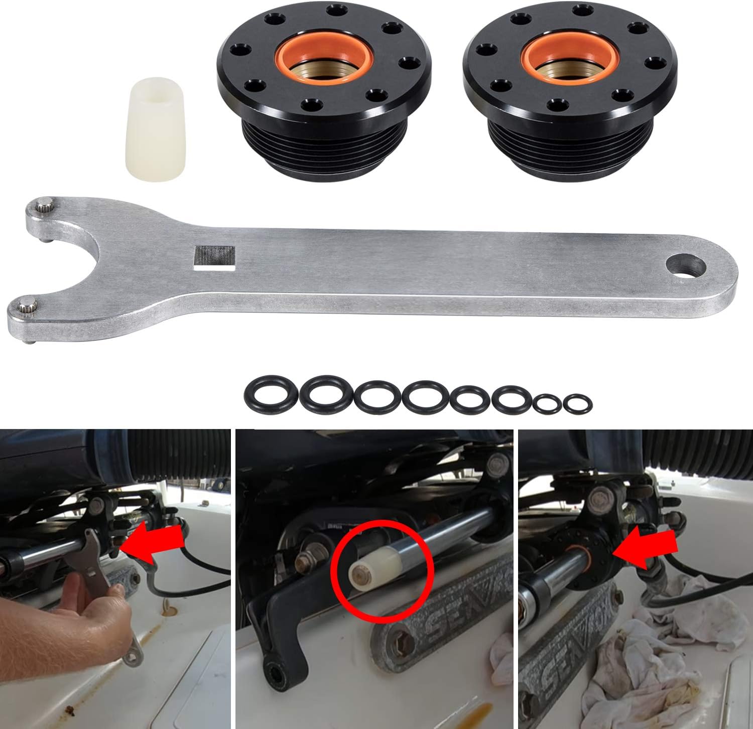 Hydraulic Steering Support Bracket Puller H50588