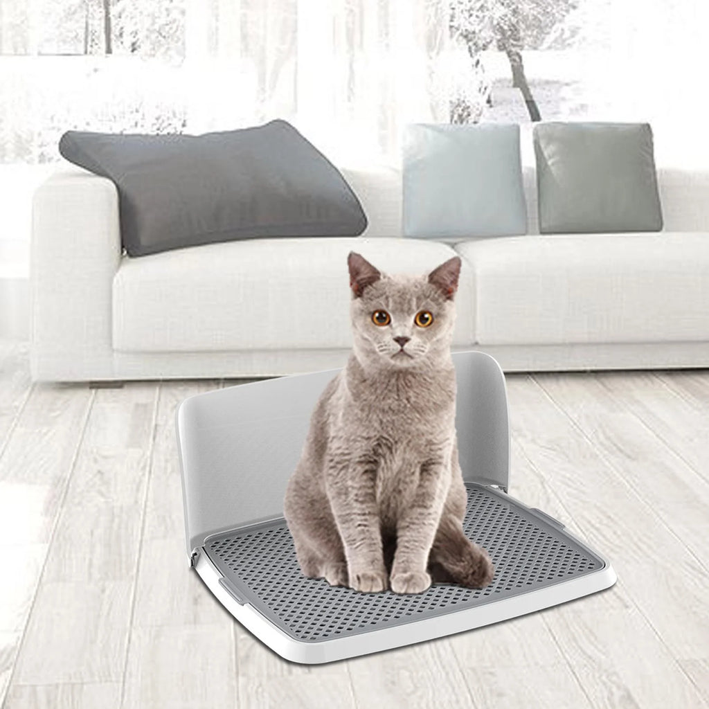 Dog Toilet Tray with Removable Pee Pad Holder 63cmx29cmx48cm B23137