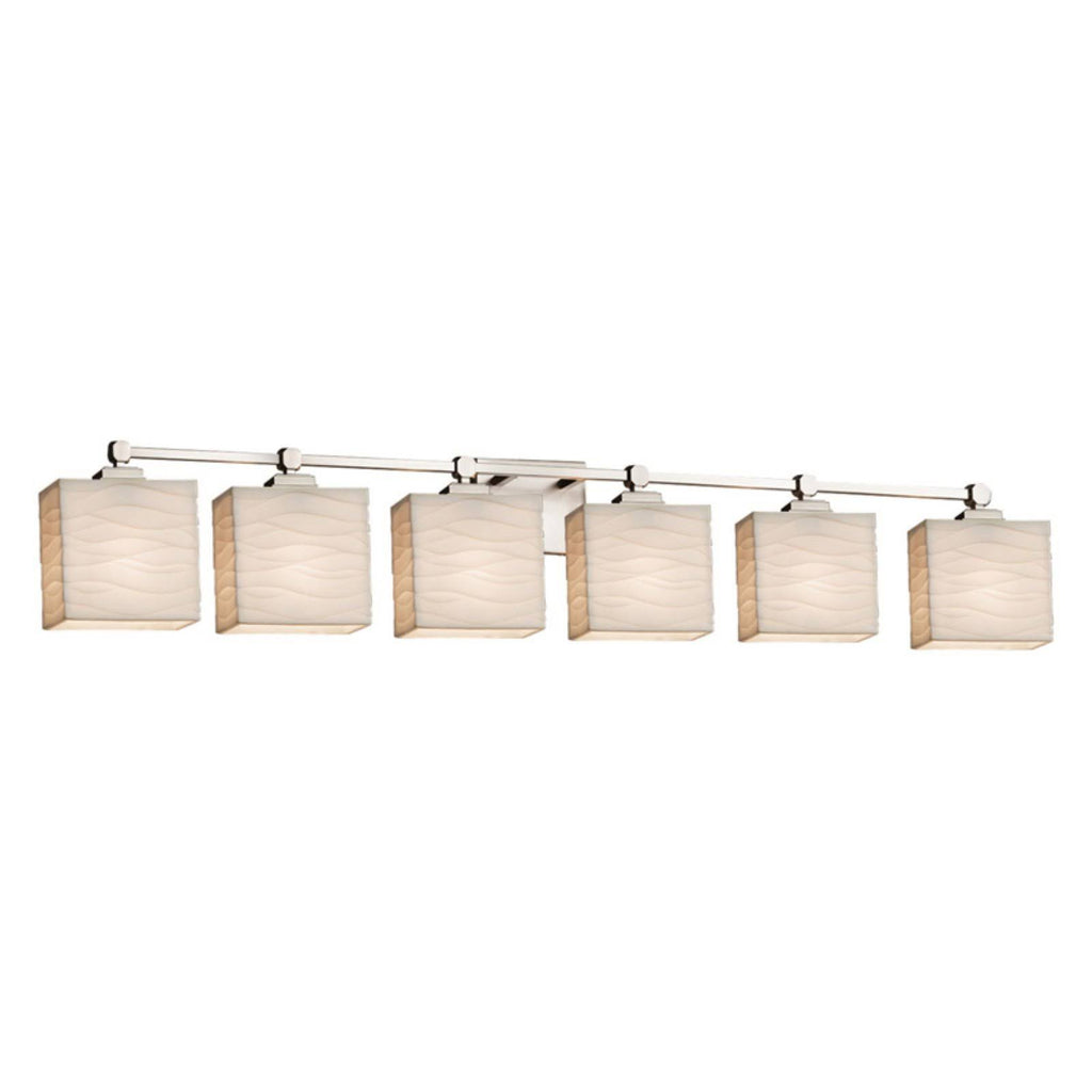 6-Light Bath Bar in Dark Bronze R88164