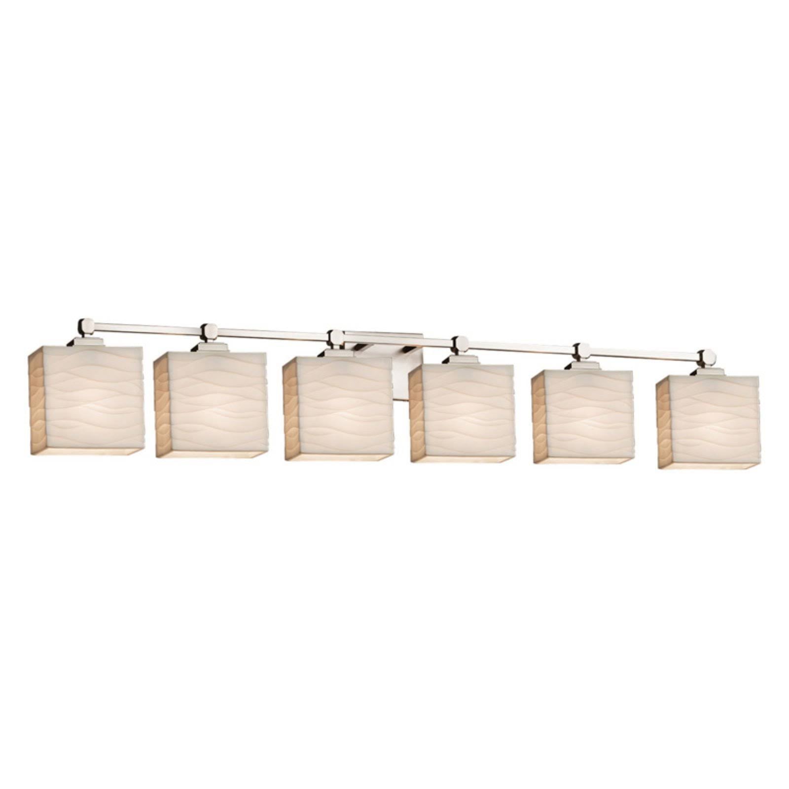 6-Light Bath Bar in Dark Bronze R88164