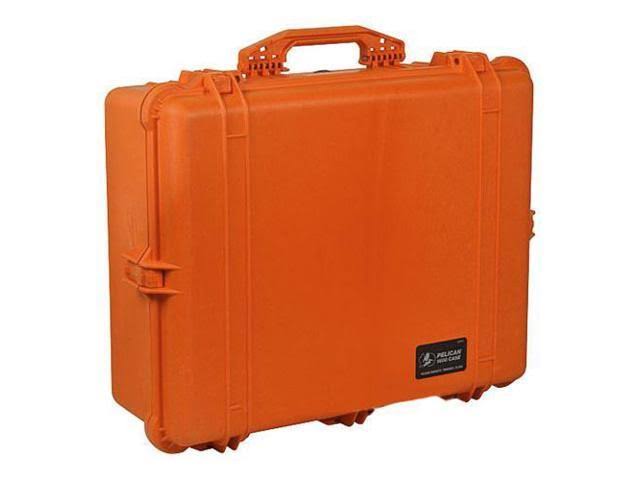 Orange Case with Padded Dividers Y32590