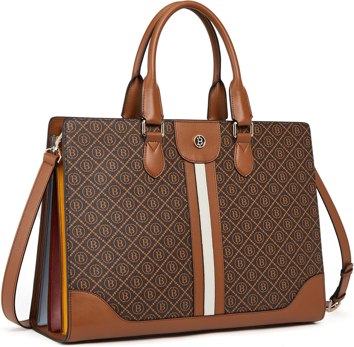 Vintage Leather Laptop Bag Y701953
