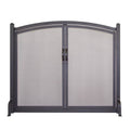 Arched Fireplace Screen with Doors P95425