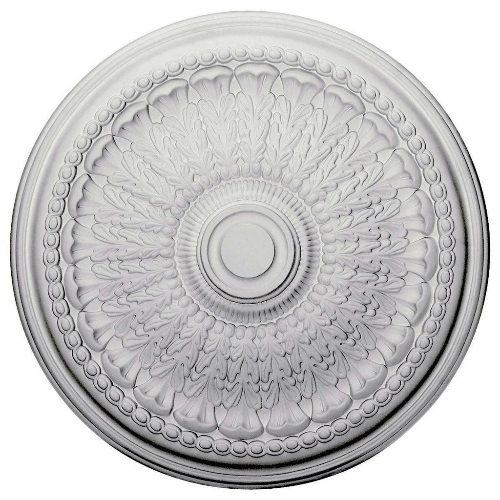27x22OD x 2 1/2x22P Hand-Painted Gold Ceiling Medallion M13350
