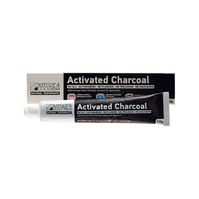 Activated Charcoal Toothpaste 110g W554