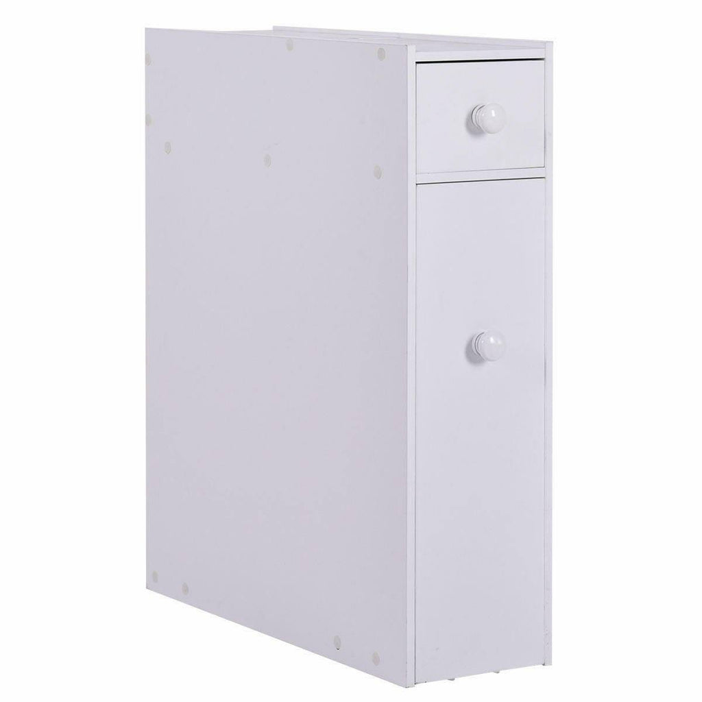 White Bathroom Cabinet Storage Organizer X4996