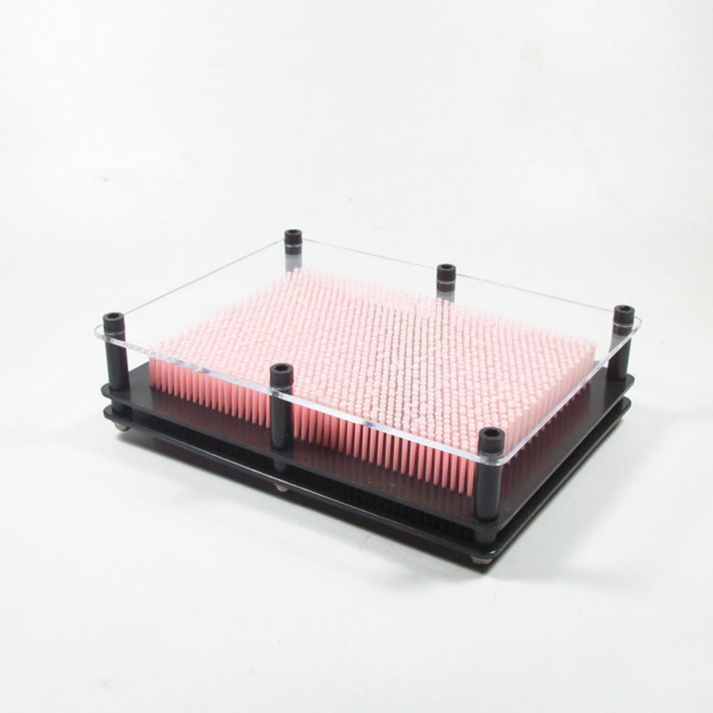 Small Size Pink 3-Dimensional Pin Art Board Toy J7706
