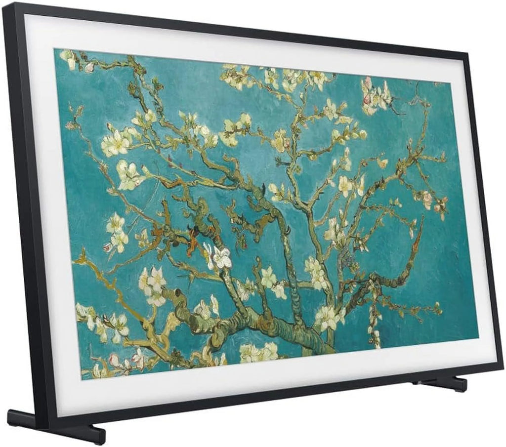 32 inch QLED HDR 4K Smart TV Bundle with TV Wall Mount and 4K HDMI Cable C313