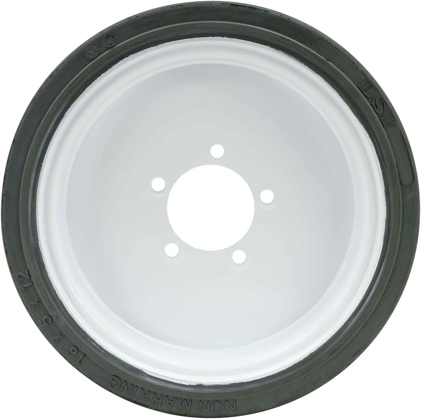 (2 Pack) 16 x 5 x 12 Non-Marking Wheel Assembly P502969