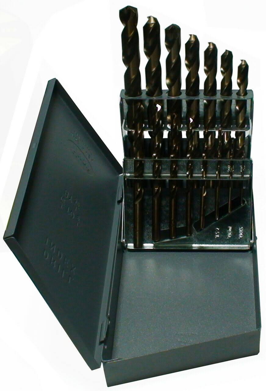 15-Piece M42 Cobalt Jobber Drill Bit Set X432