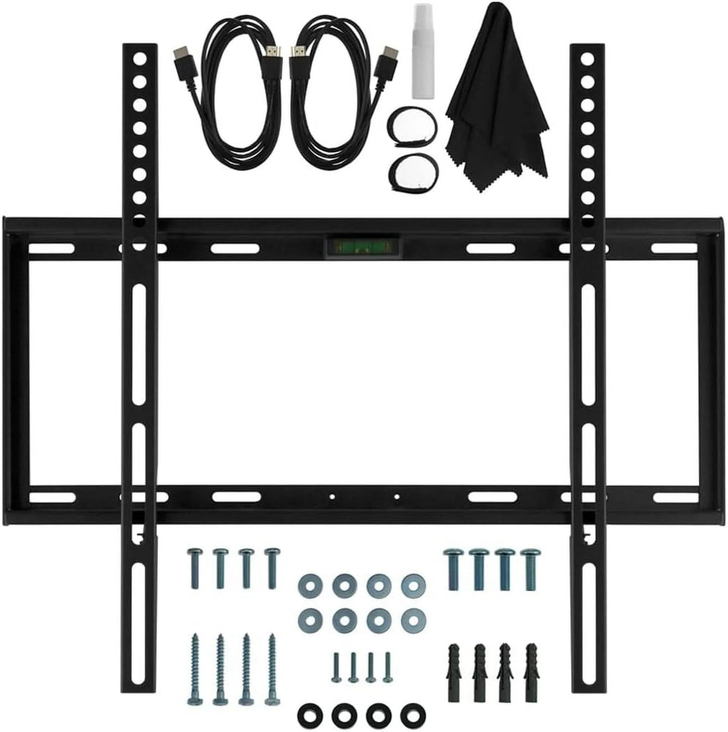 32 inch QLED HDR 4K Smart TV Bundle with TV Wall Mount and 4K HDMI Cable C313