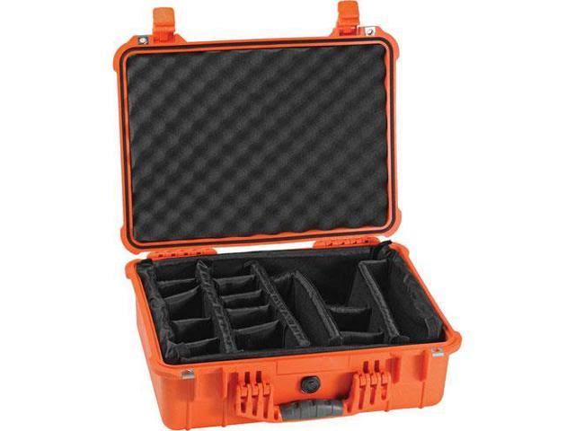 Orange Case with Padded Dividers Y32590