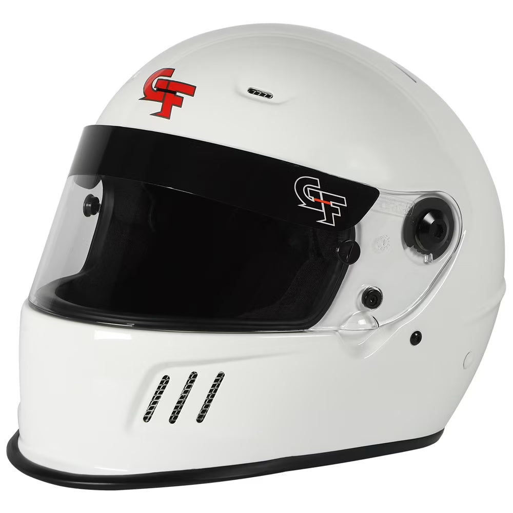 White Medium Full Face Helmet D4131