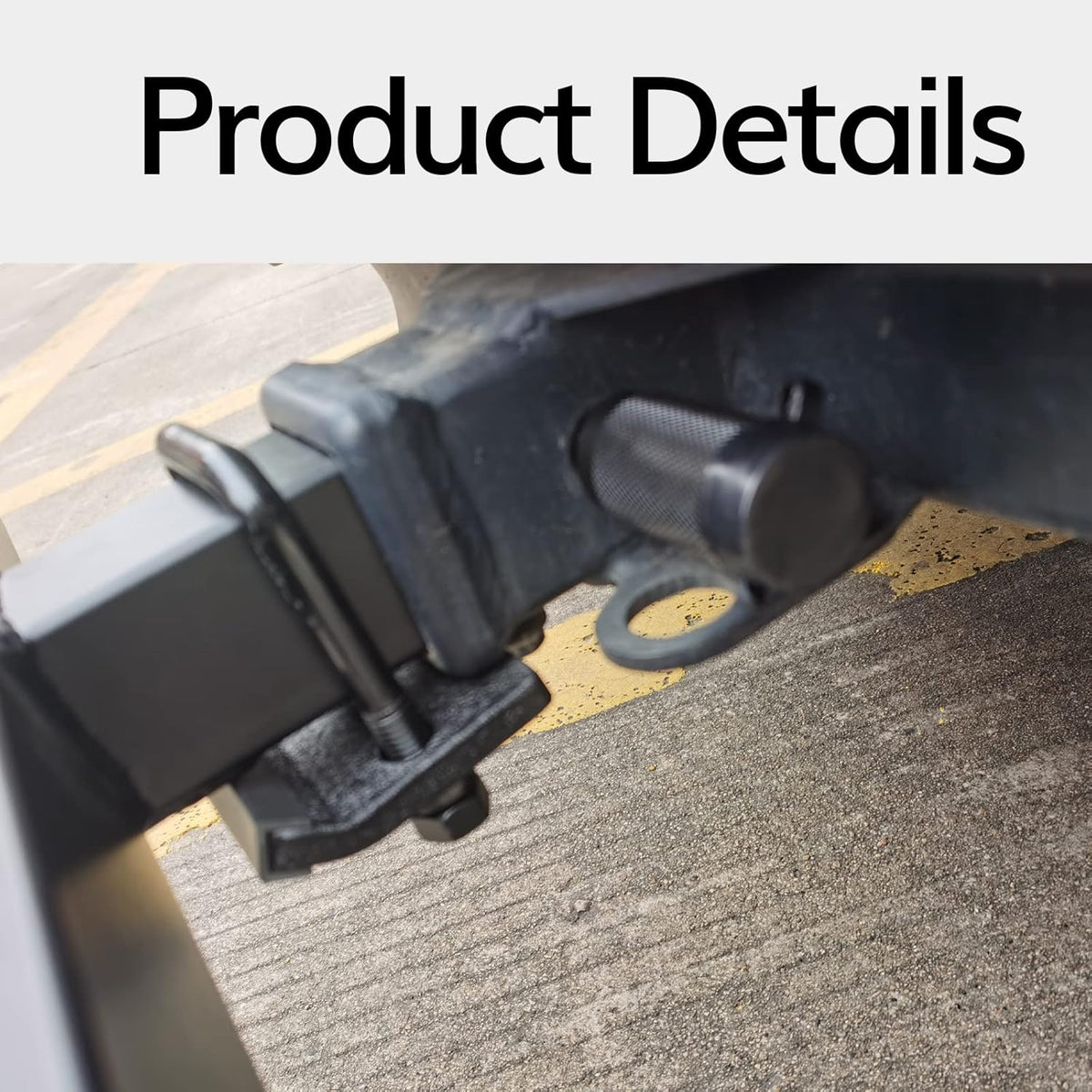 Matte Black Hitch Steps for 2'' Towing Receiver P655