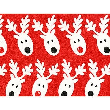 Reindeer 30x22 x 417& Half Ream Roll Gift Wrap I9318