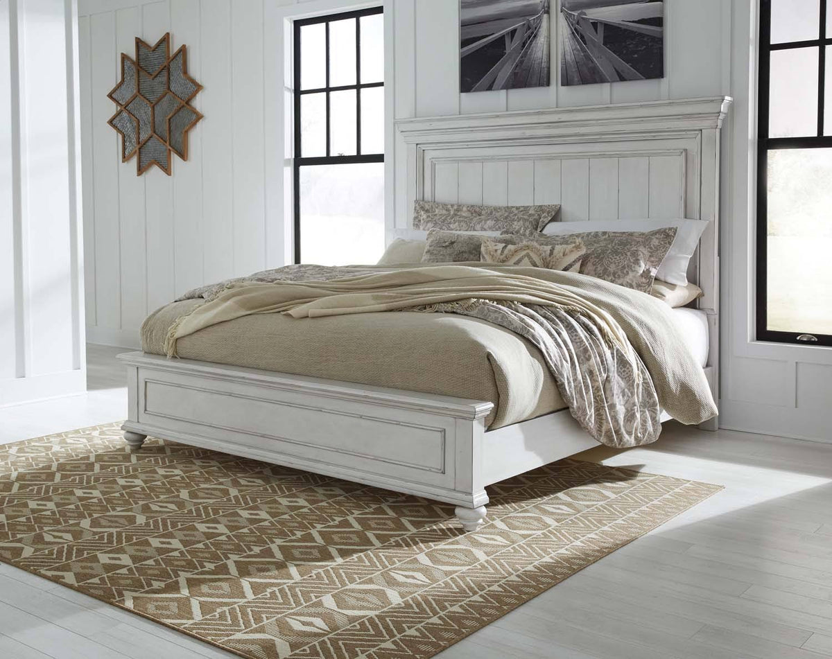 King Panel Bed A207