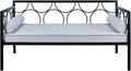 White Metal Daybed Frame Sofa Bed Twin Size G432011
