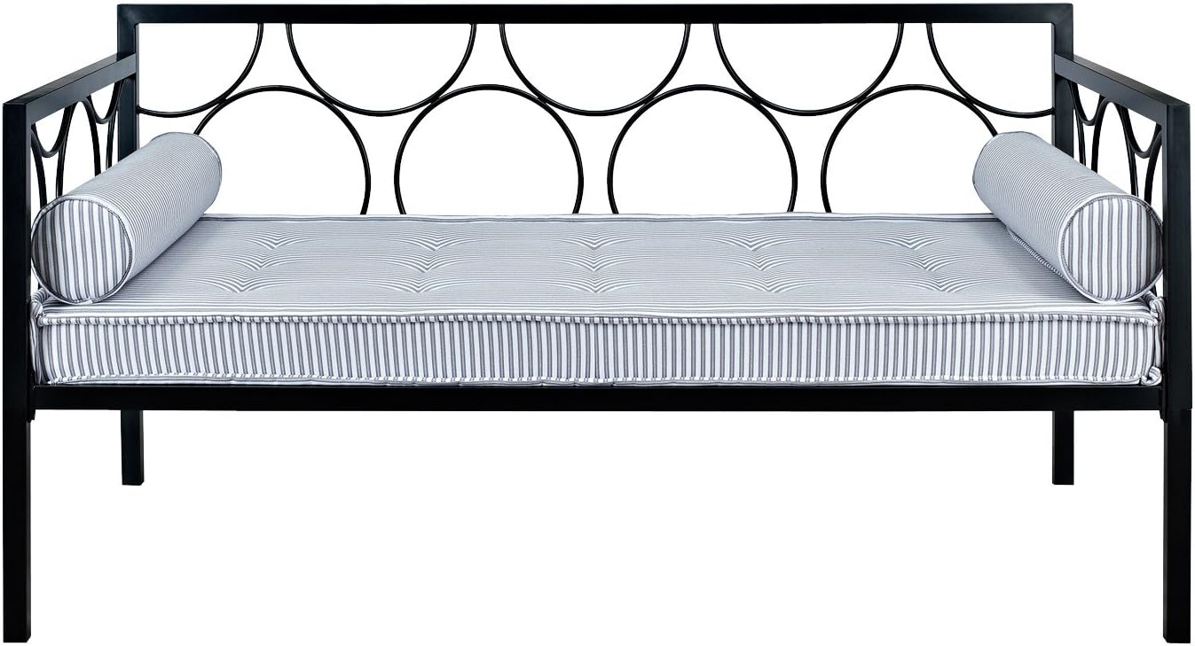 White Metal Daybed Frame Sofa Bed Twin Size G432011