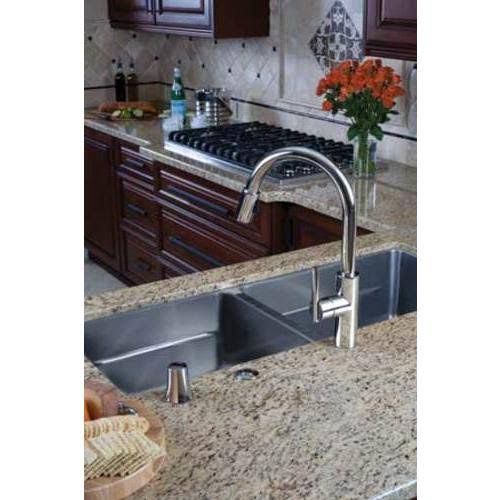 Polished Nickel Pull-Down Kitchen Faucet M17262