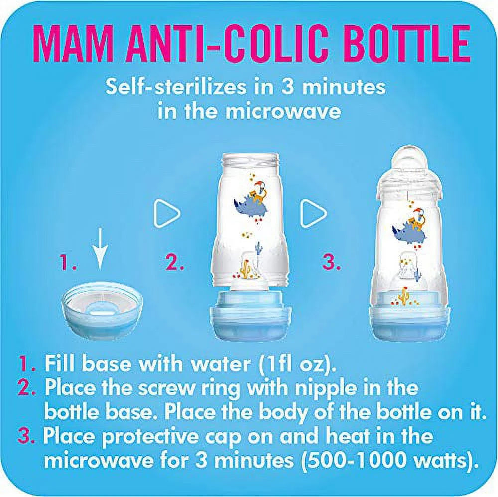 Anti Colic Bottle 5oz 3 Pack N594