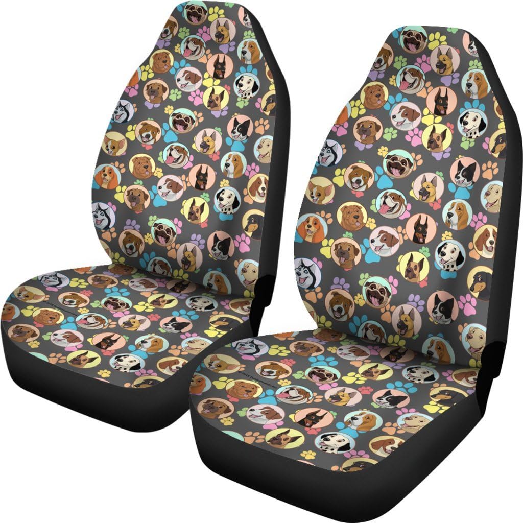 Microfiber Car Seat Covers Set of 2 C10458