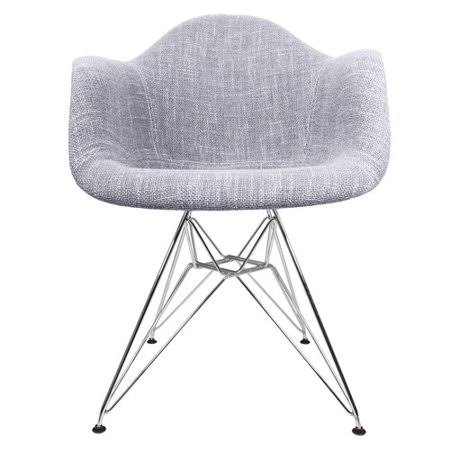 White Woven Armchair O62934