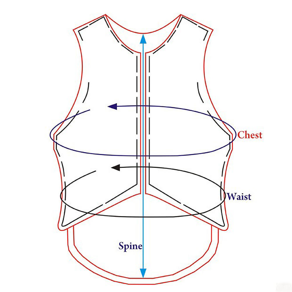 Leather Protective Vest Chaps I8604