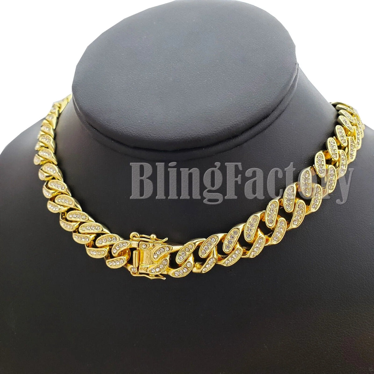 Iced Cubic Zirconia Cuban Chain O326694