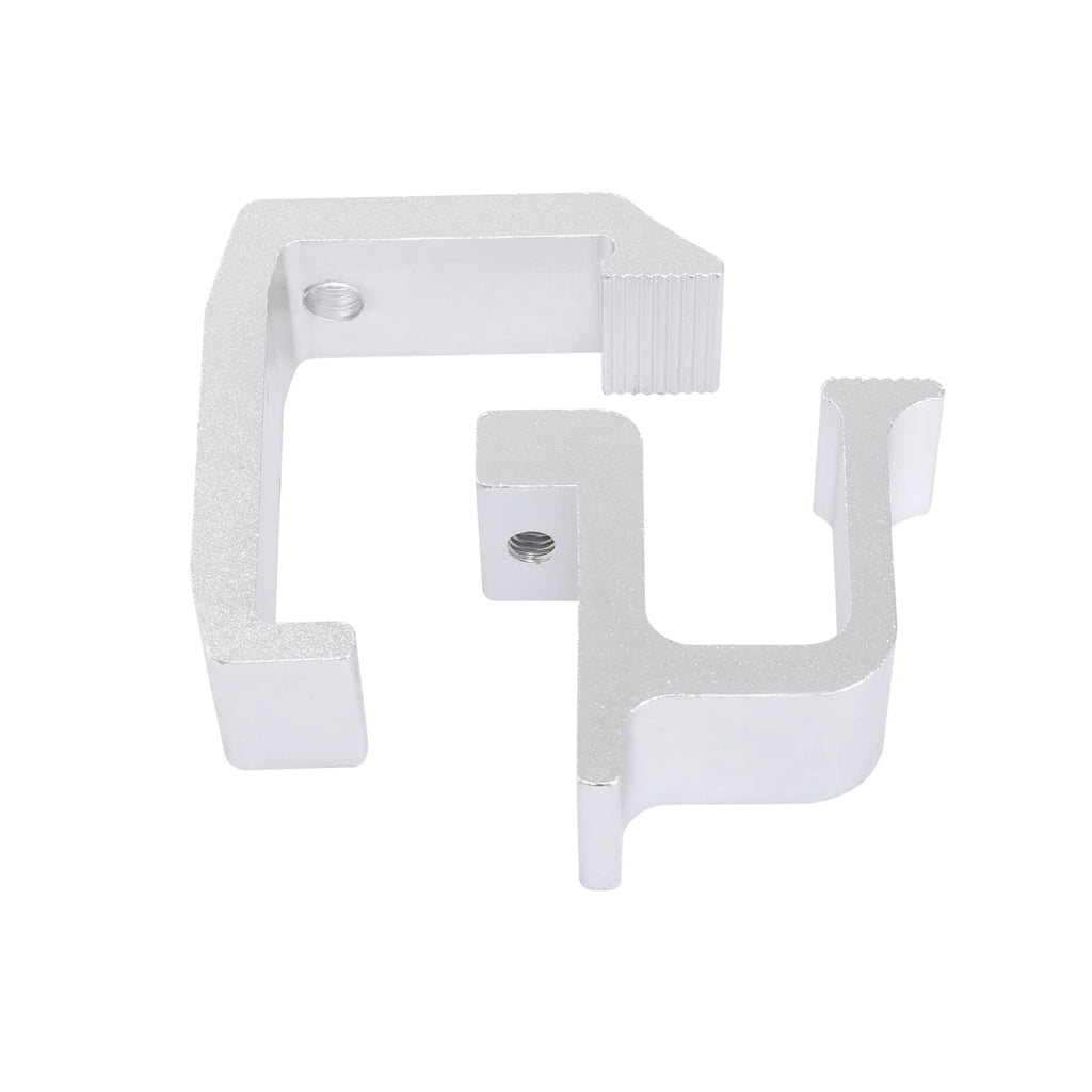 6Pcs Aluminium Alloy Truck Caps Shell Mounting Clamps I65764