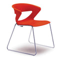 Orange Sled Base Guest Chair P2028