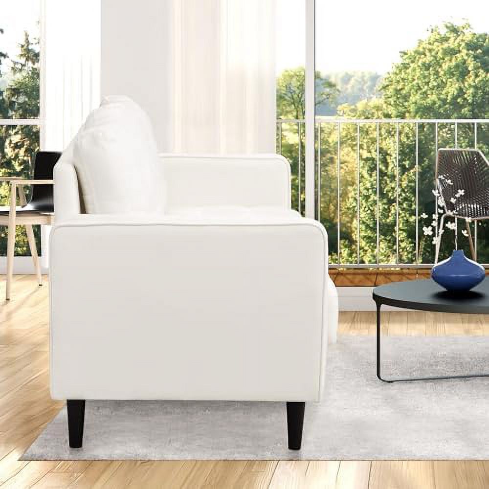 Green Velvet 3 Seater Couch with Tufted Cushion Z8779