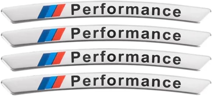 Black Aluminum Wheel Center Decals 4pcs P331