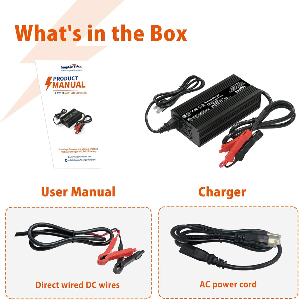 14.6V 20A Lithium Iron Phosphate Battery Charger T2050