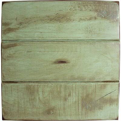 Rustic Aquamarine Solid Wood Bookcase N22645