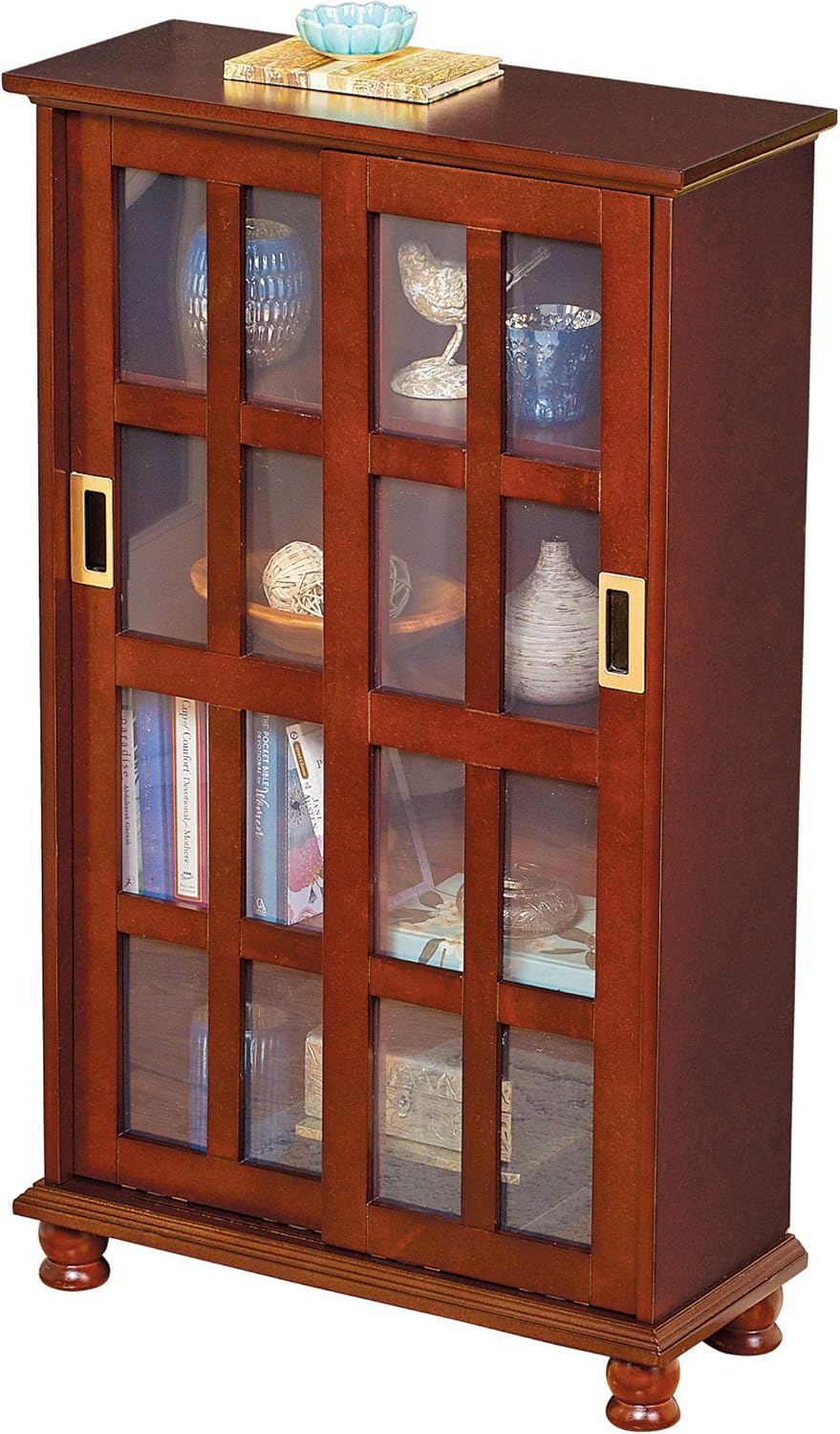 Wood Sliding Door Media Display Cabinet Z7262