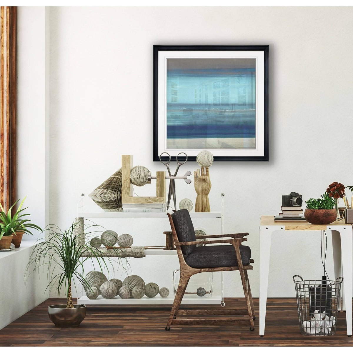 Framed Giclee Print 28x28 F469413