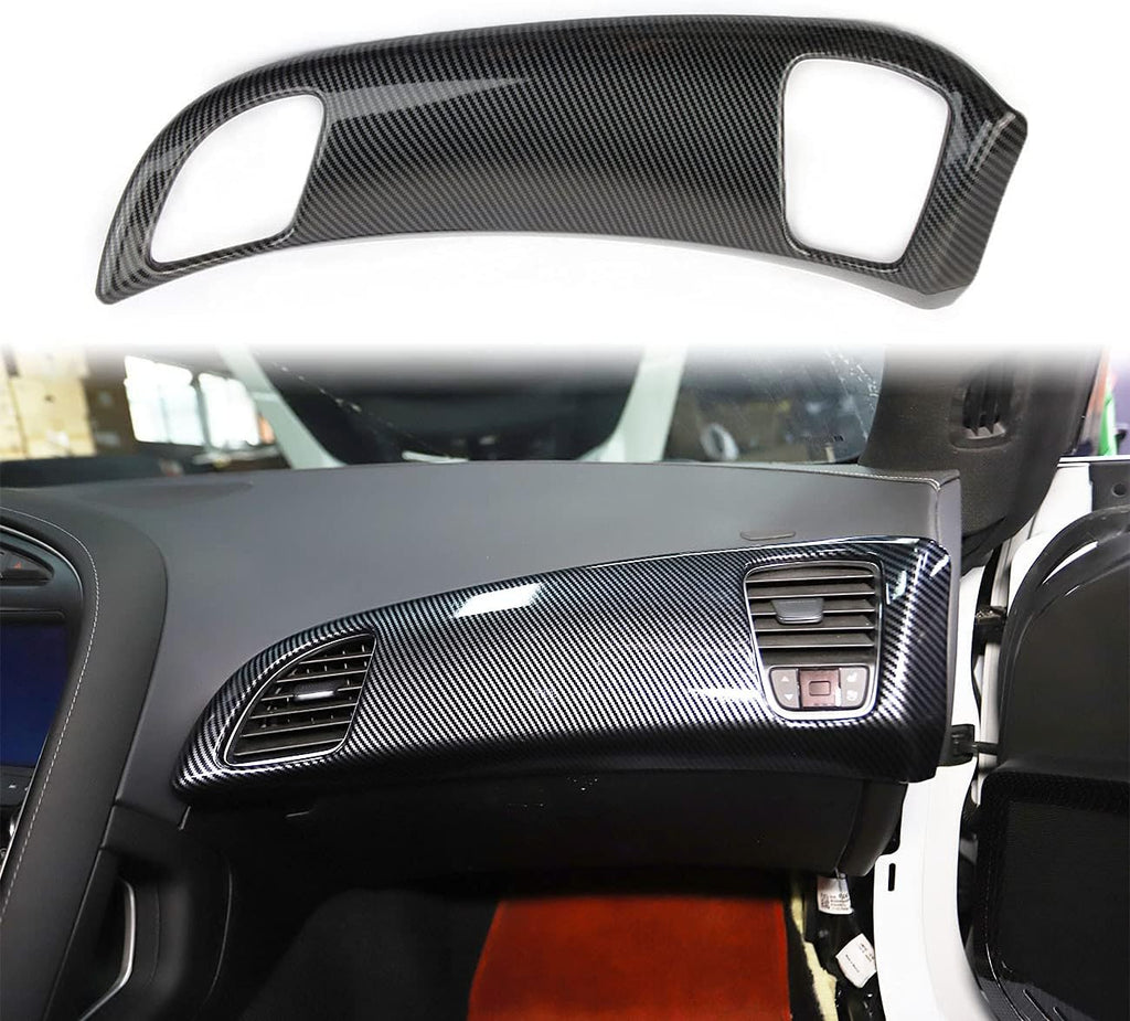 Carbon Fiber Dashboard Panel Decor Cover for Chevrolet Corvette C7 Q519185