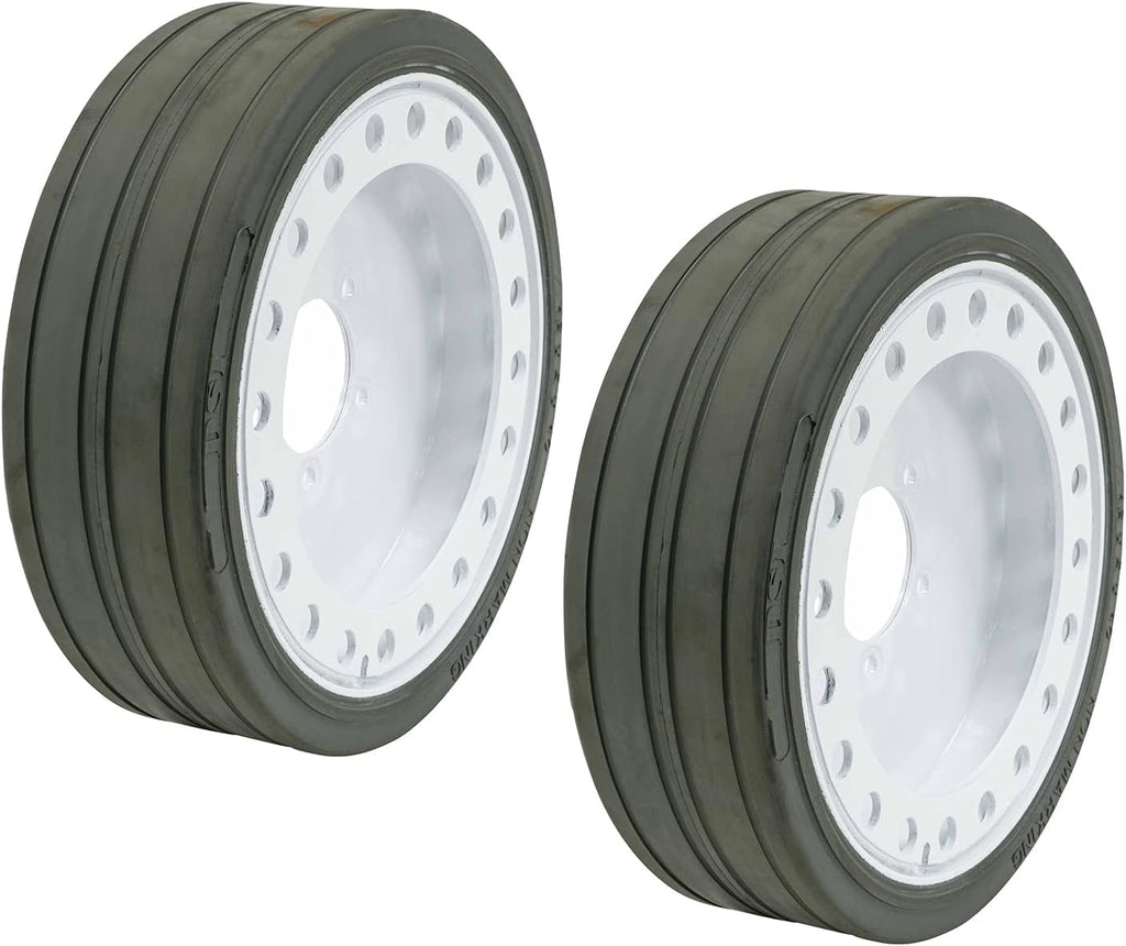 (2 Pack) 16 x 5 x 12 Non-Marking Wheel Assembly P502969