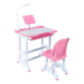 Pink Art Desk Chair Set E9926