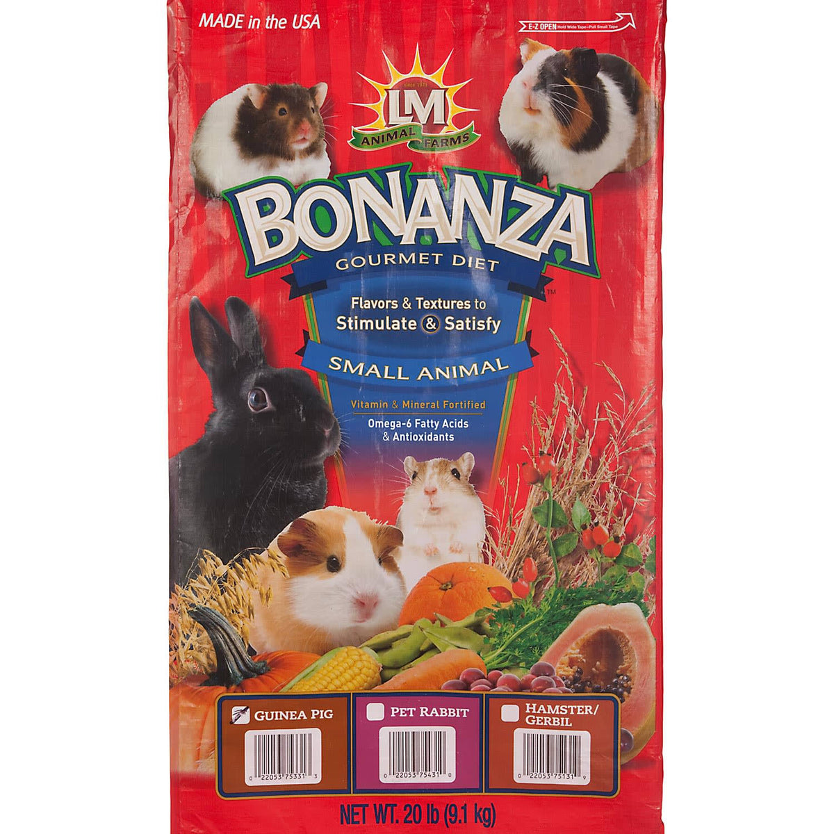 Guinea Pig Gourmet Diet (20 lbs) P931