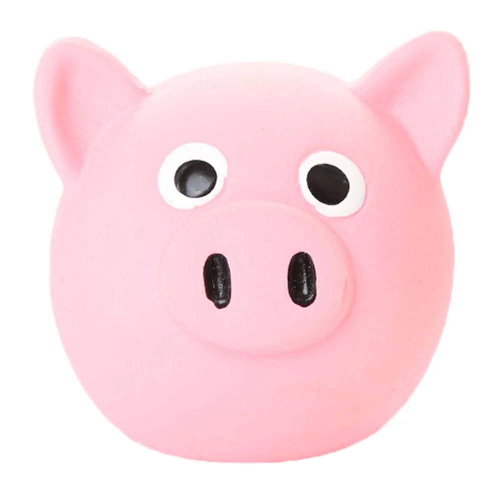 Frog Shape Squeaker Dog Chewing Toy M561598