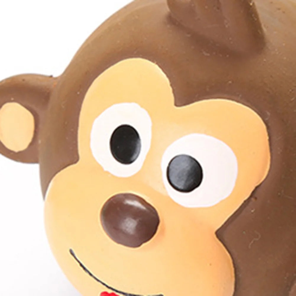 Frog Shape Squeaker Dog Chewing Toy M561598
