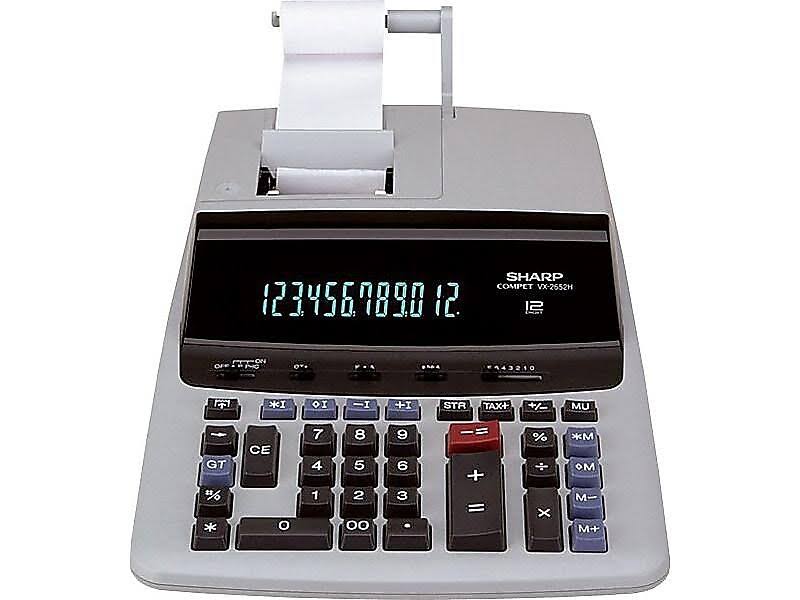 12-Digit Two-Color Printing Calculator P4997