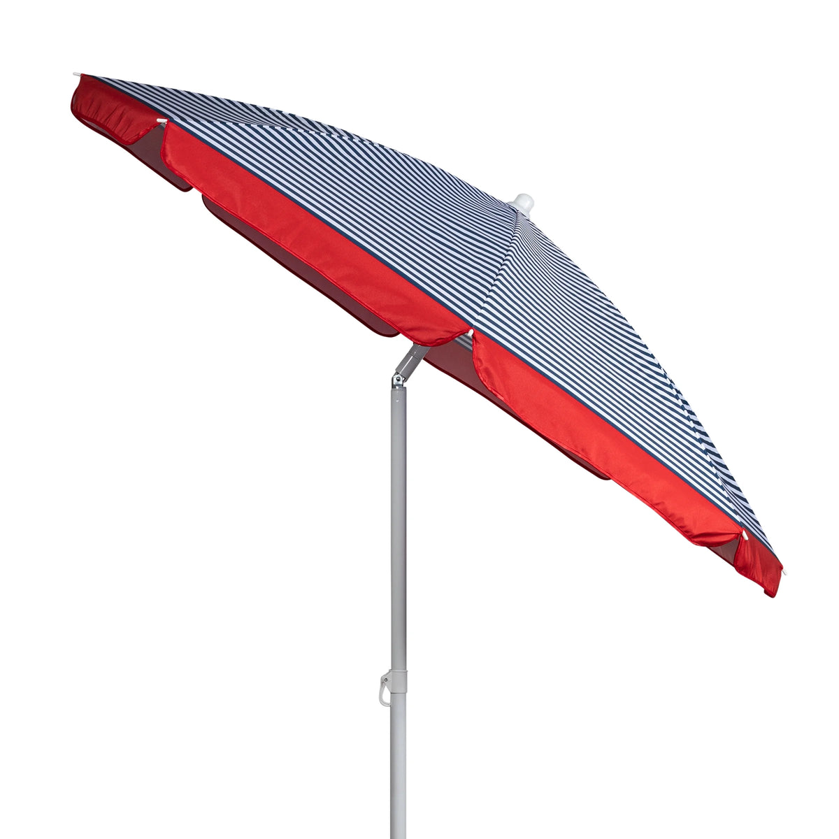 Blue Pinstripe Pattern Portable Beach Umbrella L4707