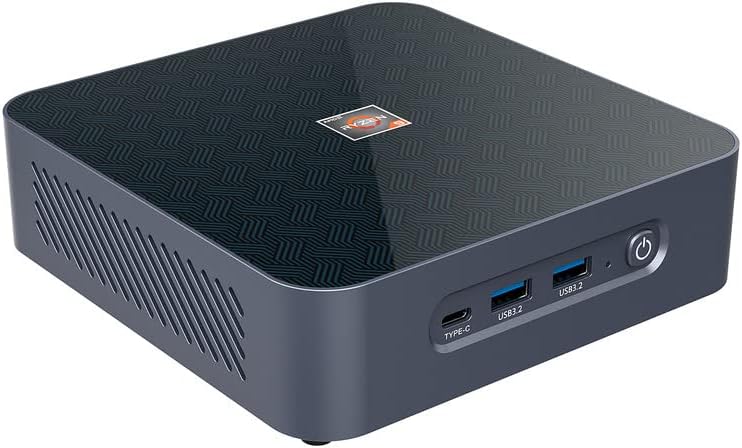 Mini Gaming PC AMD Ryzen 9 5900HX, 8 Cores, 8GB Ram, 250GB NVMe SSD, 4K Output, WiFi-6, Desktop Computer M357399
