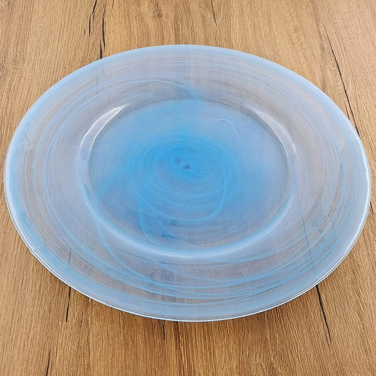 Aqua 13 in. Charger Plate O168