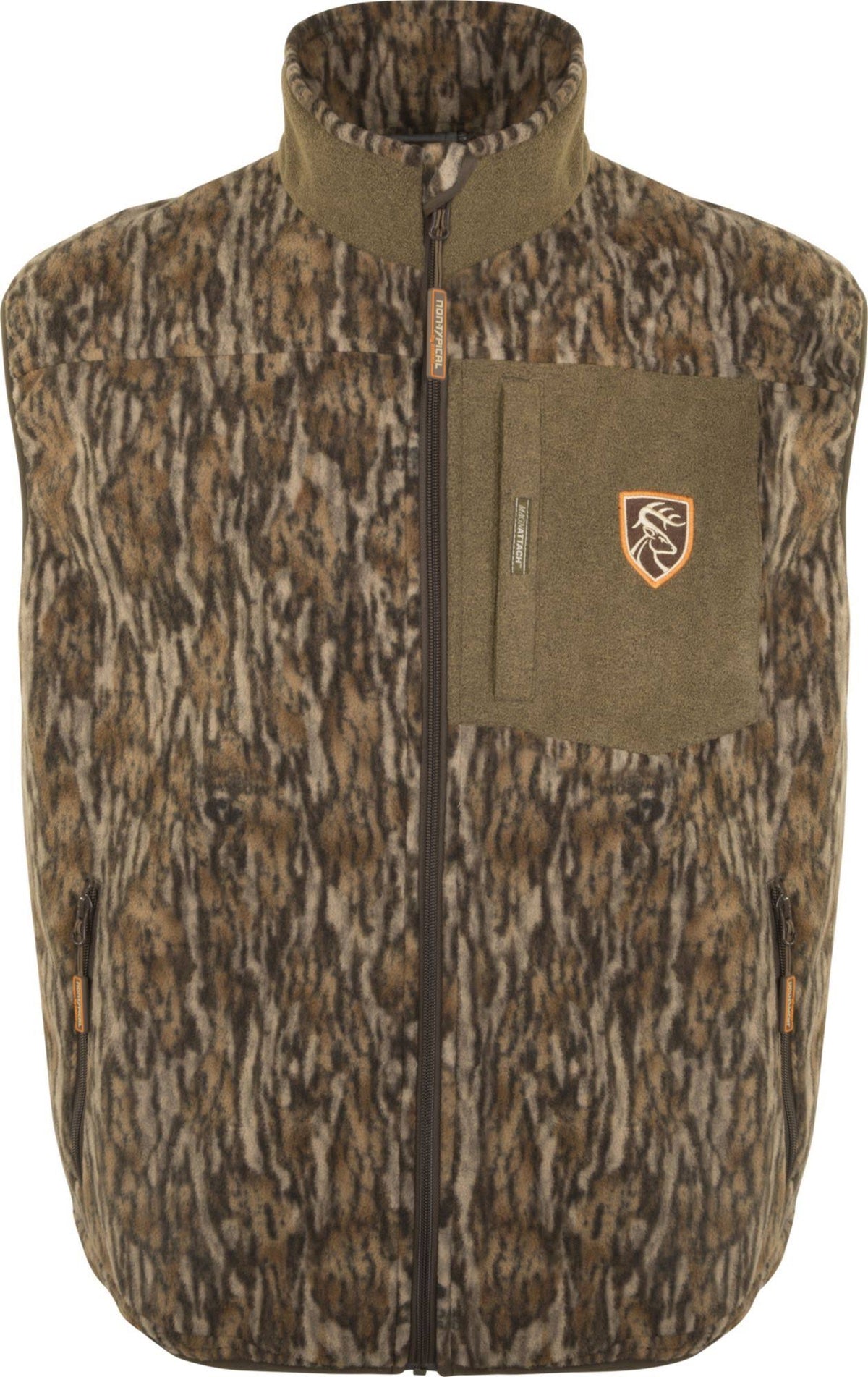 Brown Windproof Layering Vest D2250