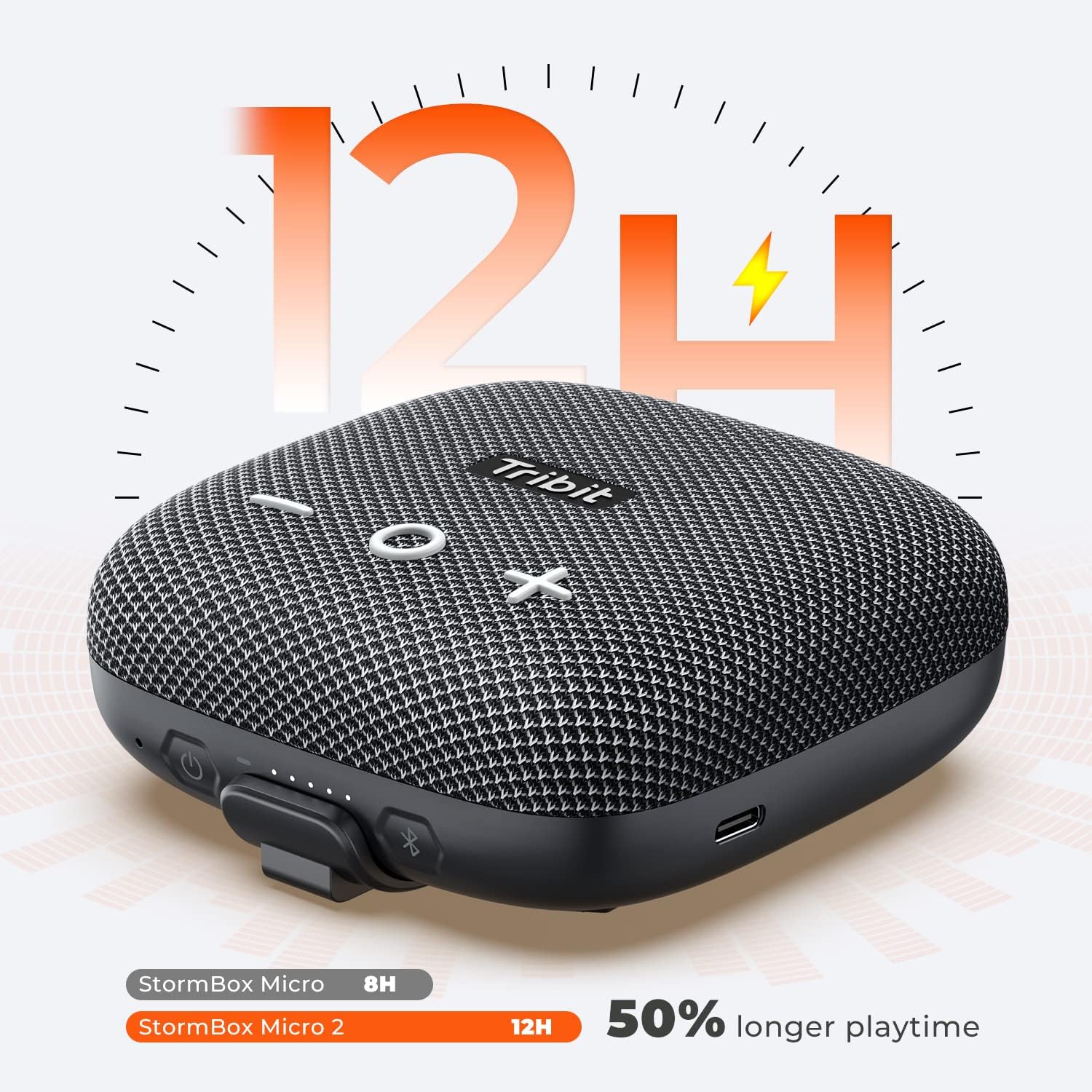 Portable Speaker with 90dB Sound, IP67 Waterproof, 12H Playtime, 120ft Bluetooth Range U627640