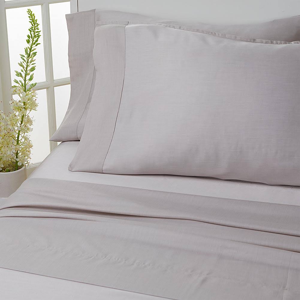 Dark Grey 4-Piece Eucalyptus Sheet Set L411737