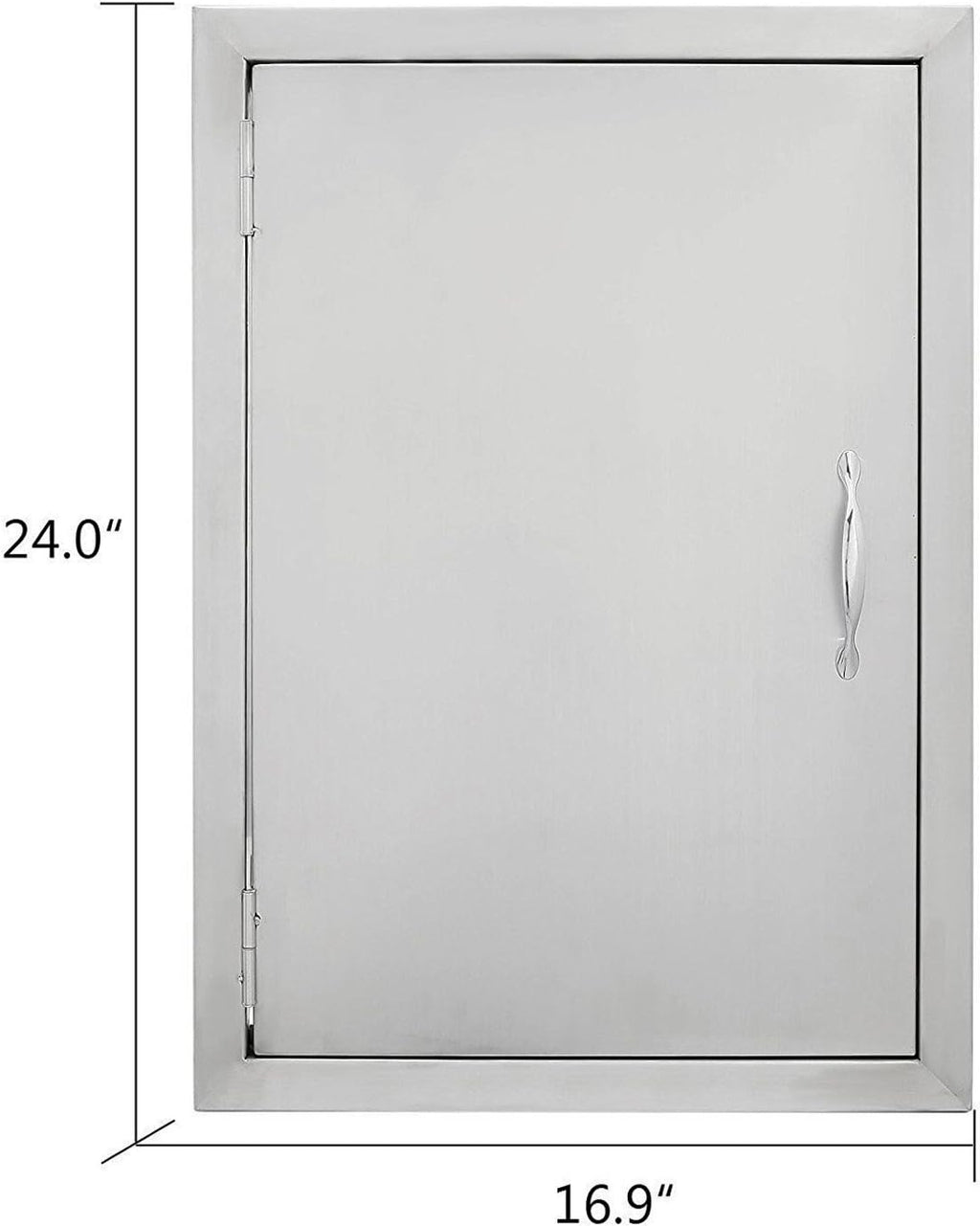 17 W x 24 H 304 Stainless Steel BBQ Access Door R719382